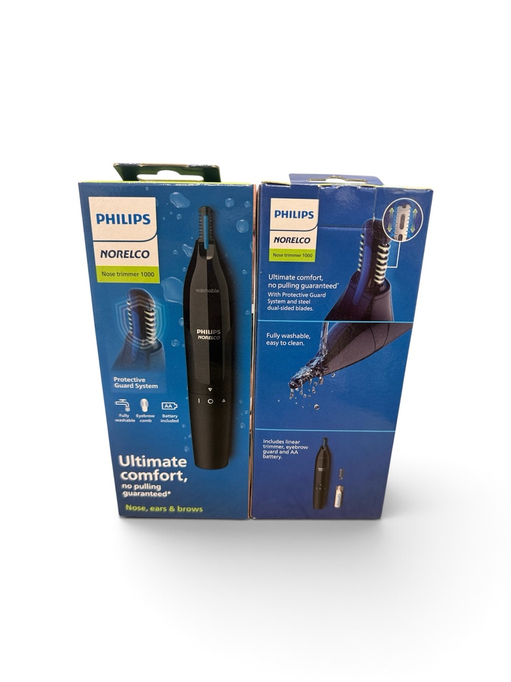 Philips Norelco Nose Trimmer 1000 — Black and Blue